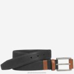 Accessory Black Nubuck XB6RX983 Johnston & Murphy Men XC4 Sport Casual Belt