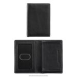 Accessory Black XB6RX1061 Johnston & Murphy Men Bifold Card Case