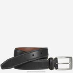 Accessory Black XB6RX1433 Johnston & Murphy Boy Boys Top Stitch Belt