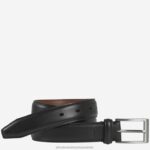Accessory Black XB6RX1455 Johnston & Murphy Boy Boys Dress Belt