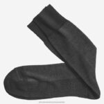 Accessory Black XB6RX918 Johnston & Murphy Men Herringbone Panel Socks