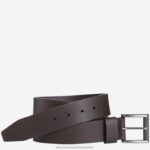 Accessory Brown XB6RX971 Johnston & Murphy Men Roller Buckle Belt