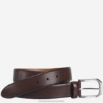 Accessory Burgundy XB6RX1032 Johnston & Murphy Men Micro Perf Belt