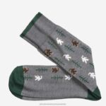 Accessory Gray XB6RX1080 Johnston & Murphy Men Yeti Socks
