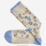 Accessory Khaki XB6RX1124 Johnston & Murphy Men Cocktail Socks
