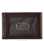 Accessory Mahogany XB6RX1087 Johnston & Murphy Men Italian Leather Two-Fold Money Clip Wallet - Image 2
