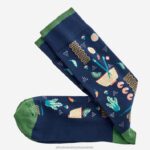Accessory Navy XB6RX1159 Johnston & Murphy Men Ramen Socks