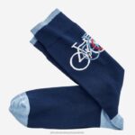 Accessory Navy XB6RX1160 Johnston & Murphy Men Bicycle Socks