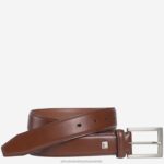 Accessory Saddle Tan XB6RX1058 Johnston & Murphy Men Dress Belt