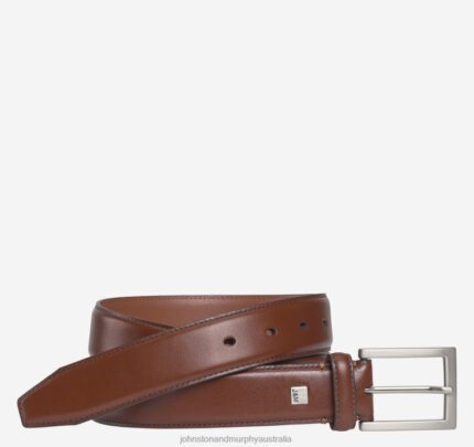 Accessory Saddle Tan XB6RX1058 Johnston & Murphy Men Dress Belt