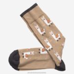 Accessory Tan XB6RX1001 Johnston & Murphy Men Llama Socks