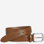 Accessory Tan XB6RX1031 Johnston & Murphy Men Micro Perf Belt