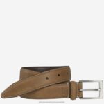 Accessory Tan XB6RX1431 Johnston & Murphy Boy Boys Oiled Leather Belt