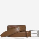 Accessory Tan XB6RX1456 Johnston & Murphy Boy Boys Dress Belt