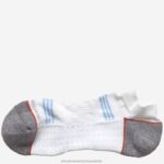 Accessory White Sport Stripe XB6RX1118 Johnston & Murphy Men First In Comfort Ankle Socks