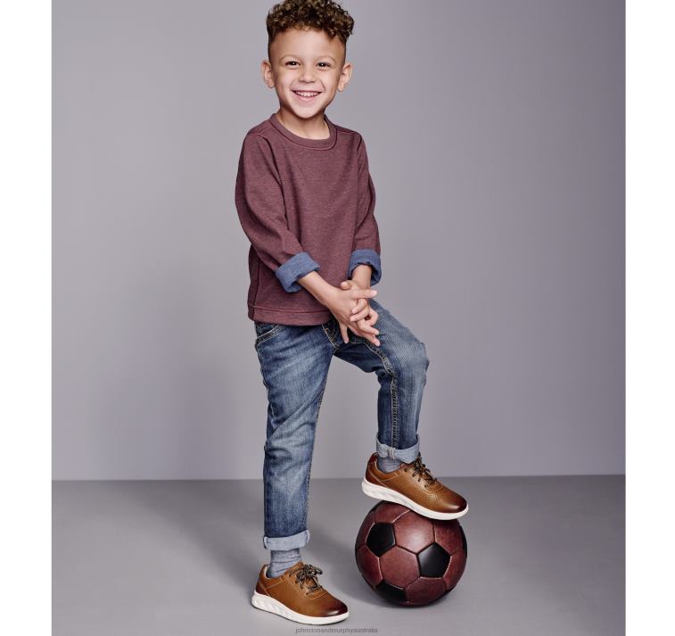 Apparel Berry/Blue XB6RX1383 Johnston & Murphy Boy Boys Reversible Solid Crewneck - Image 3