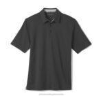Apparel Black XB6RX500 Johnston & Murphy Men Liquid Cotton Polo - Image 2