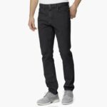 Apparel Black XB6RX587 Johnston & Murphy Men Overdyed Jeans