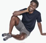 Apparel Black XB6RX648 Johnston & Murphy Men Essential Tee - Image 4