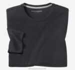 Apparel Black XB6RX720 Johnston & Murphy Men Essential Long-Sleeve Tee