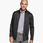 Apparel Black XB6RX763 Johnston & Murphy Men XC4 Performance Knit Full-Zip