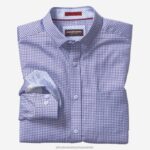 Apparel Blue Circle Star Nautical XB6RX591 Johnston & Murphy Men Printed Cotton Shirt