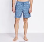 Apparel Blue Cocktail XB6RX456 Johnston & Murphy Men Swim Shorts