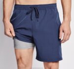 Apparel Blue Cocktail XB6RX456 Johnston & Murphy Men Swim Shorts - Image 4
