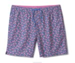 Apparel Blue Flamingo XB6RX488 Johnston & Murphy Men Swim Shorts - Image 3