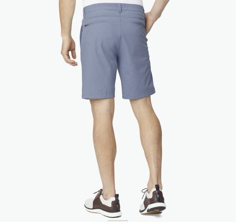 Apparel Blue Heather XB6RX435 Johnston & Murphy Men XC4 Performance Shorts - Image 2