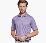Apparel Blue/Red Four Points XB6RX554 Johnston & Murphy Men XC4 Print Performance Polo