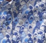 Apparel Blue Shark Mouth XB6RX1422 Johnston & Murphy Boy Boys Short-Sleeve Printed Shirt - Image 2