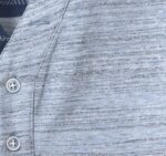 Apparel Blue Slub XB6RX537 Johnston & Murphy Men Short-Sleeve Henley - Image 2