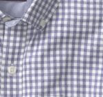 Apparel Blue Tonal Gingham XB6RX784 Johnston & Murphy Men Recycled Long-Sleeve Shirt - Image 2