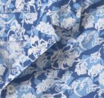 Apparel Blue Tropical Floral XB6RX501 Johnston & Murphy Men Short-Sleeve Camp Shirt - Image 2