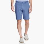 Apparel Blue XB6RX431 Johnston & Murphy Men Washed Chino Shorts