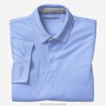 Apparel Blue XB6RX463 Johnston & Murphy Men Liquid Cotton Polo