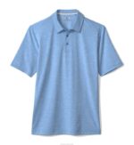 Apparel Blue XB6RX566 Johnston & Murphy Men XC4 Solid Performance Polo - Image 3