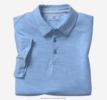 Apparel Blue XB6RX566 Johnston & Murphy Men XC4 Solid Performance Polo - Image 4