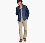Apparel Blue XB6RX815 Johnston & Murphy Men XC4 Performance Front-Quilted Jacket - Image 4