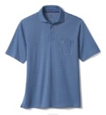 Apparel Blue Zigzag Diamond XB6RX635 Johnston & Murphy Men XC4 Jacquard Polo - Image 3