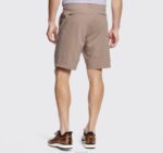 Apparel British Khaki Heather XB6RX594 Johnston & Murphy Men XC4 Performance Shorts - Image 2