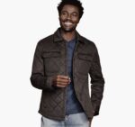 Apparel Brown XB6RX677 Johnston & Murphy Men Antique Cotton Shirt Jacket