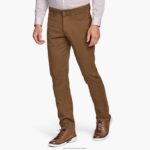 Apparel Brown XB6RX719 Johnston & Murphy Men Five-Pocket Pants
