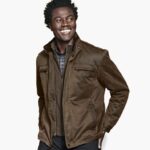 Apparel Brown XB6RX757 Johnston & Murphy Men Antique Cotton Jacket