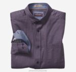 Apparel Burgundy Stacked Diamond XB6RX616 Johnston & Murphy Men Printed Cotton Shirt