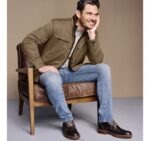 Apparel Camel XB6RX707 Johnston & Murphy Men Antique Cotton Jacket - Image 2