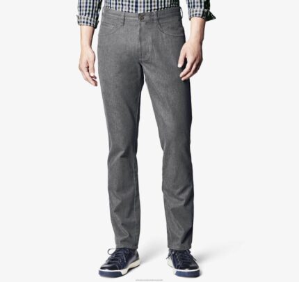 Apparel Charcoal Heather XB6RX559 Johnston & Murphy Men Five-Pocket Pants