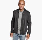 Apparel Charcoal XB6RX858 Johnston & Murphy Men Everyday Full-Zip