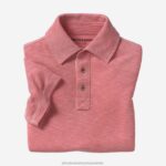 Apparel Coral XB6RX1446 Johnston & Murphy Boy Boys Vintage Slub Polo
